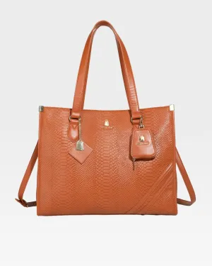 Apollo 1 Tote Bag in Caramel