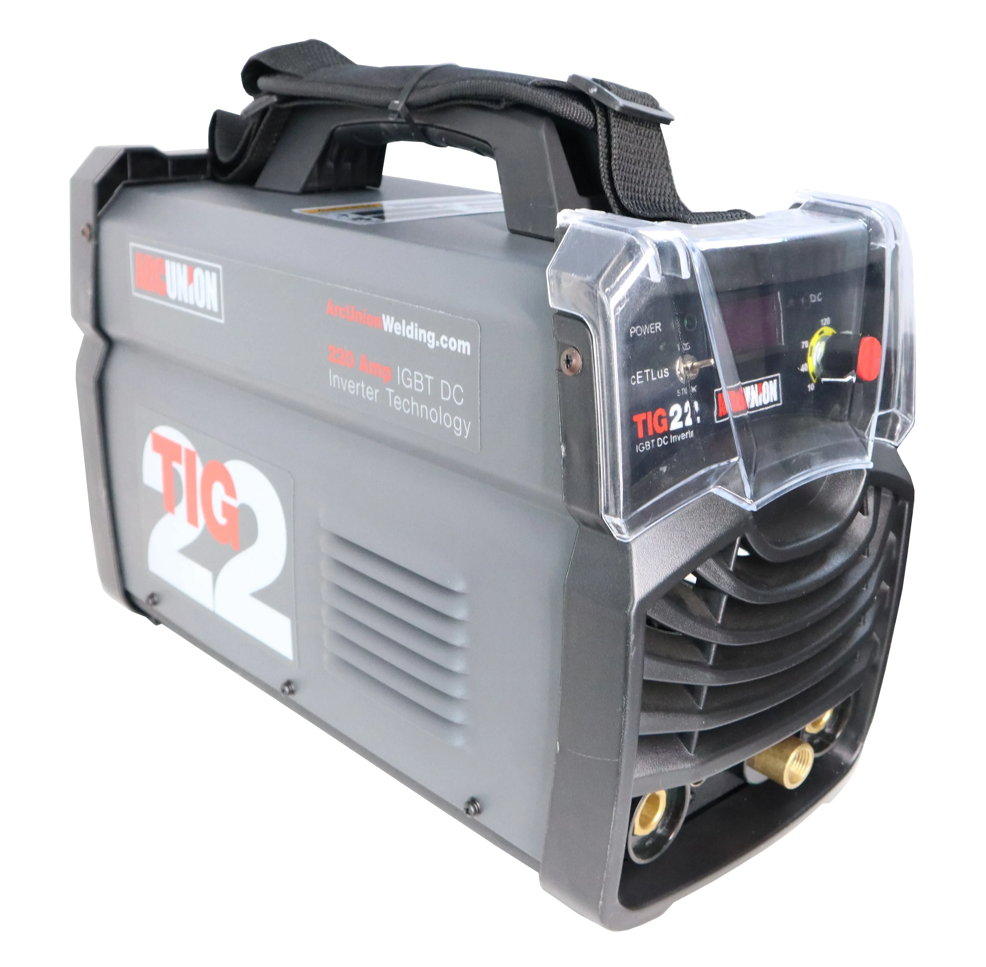 Arc Union Tig 22 220 Amp Dual Voltage DC 2-in-1 Combo stick and tig Welder, 115V & 230V IGBT Welding Machine