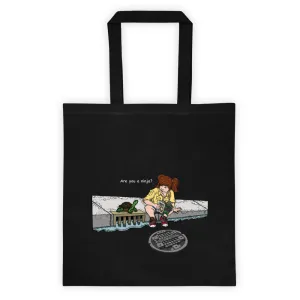 Are You a Ninja? April in New York Double Sided Tote Bag