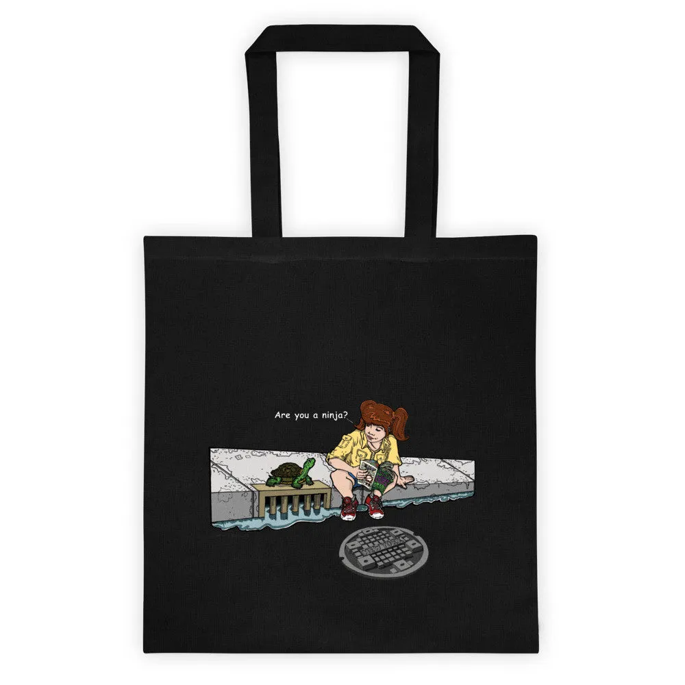 Are You a Ninja? April in New York Double Sided Tote Bag