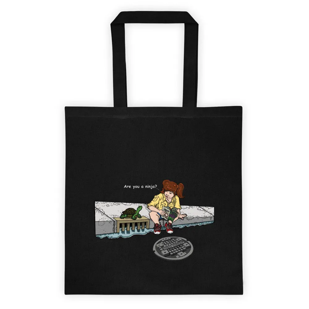 Are You a Ninja? April in New York Double Sided Tote Bag