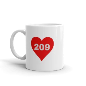 AREA CODE 209 Mug