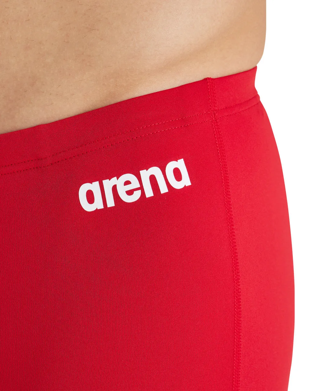 Arena Performance Men's Solid Team Jammer - Red-White