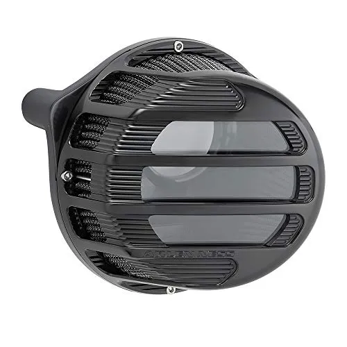 Arlen Ness 81-300 Sidekick Air Cleaner - Black Anodized