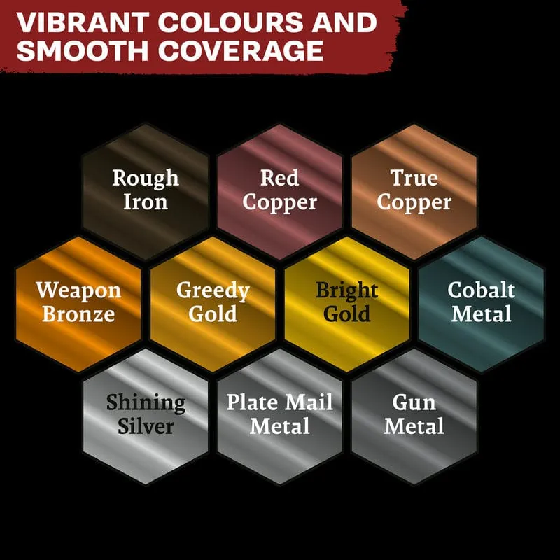 Army Painter Warpaints Fanatic Metallics Paint Set