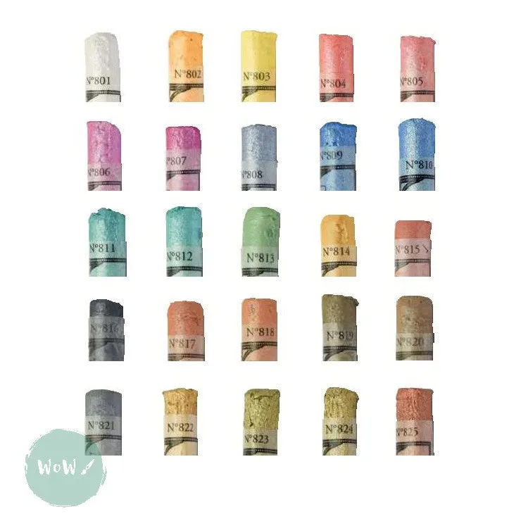 ARTISTS Soft Pastels - Sennelier - PASTEL L'ECU - SINGLE -	821	-	Iridescent  Silver 821