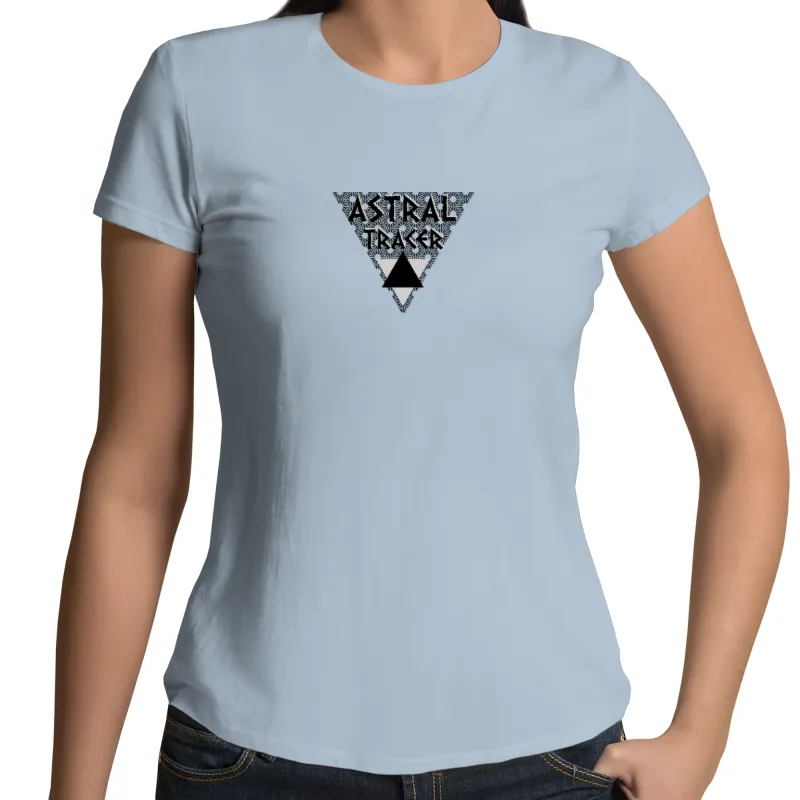 Astral Tracer - AS Colour Wafer - Womens Crew T-Shirt