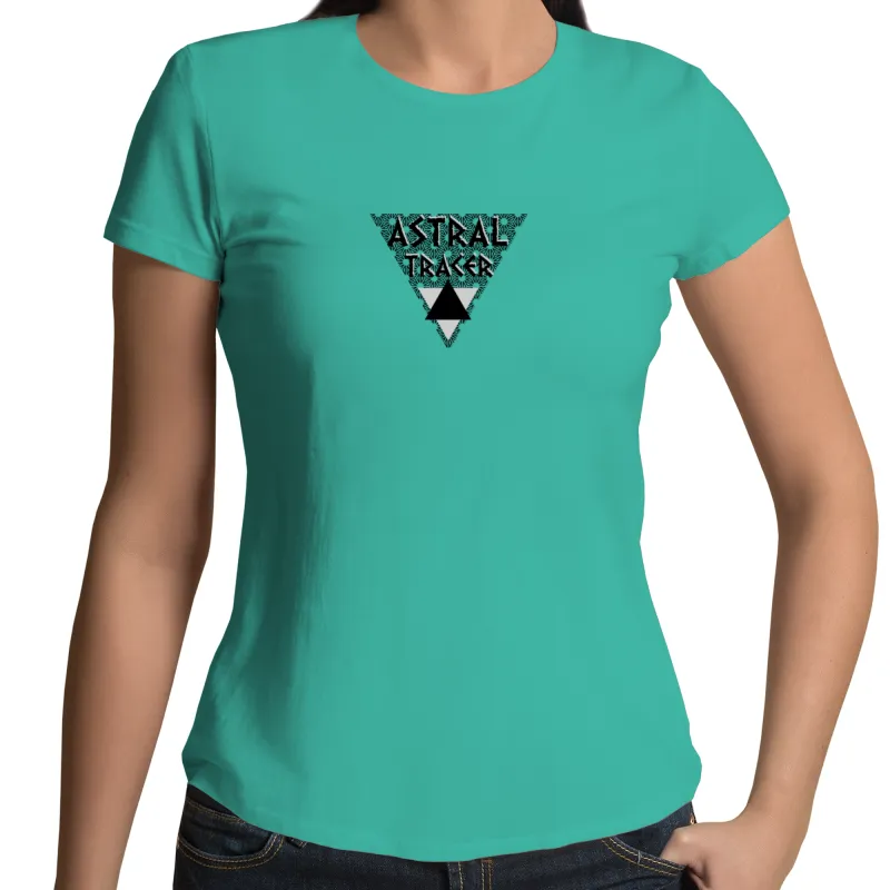 Astral Tracer - AS Colour Wafer - Womens Crew T-Shirt