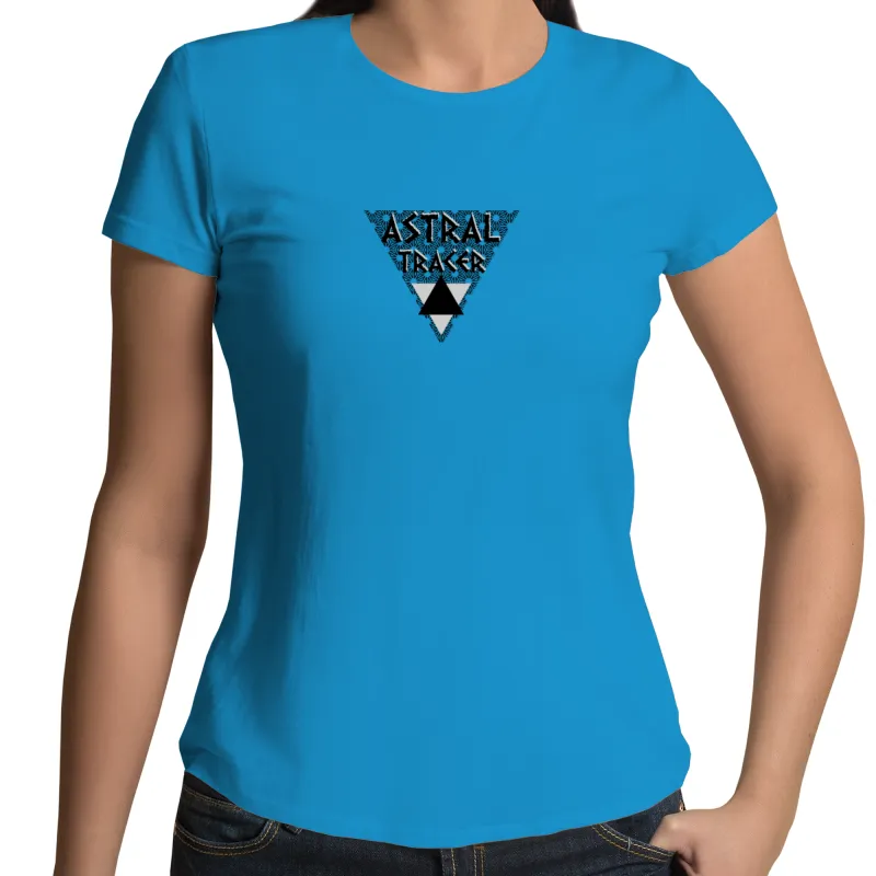 Astral Tracer - AS Colour Wafer - Womens Crew T-Shirt
