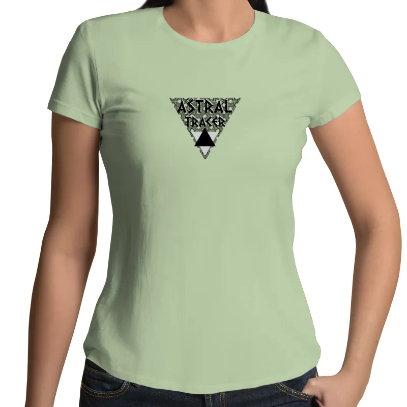 Astral Tracer - AS Colour Wafer - Womens Crew T-Shirt