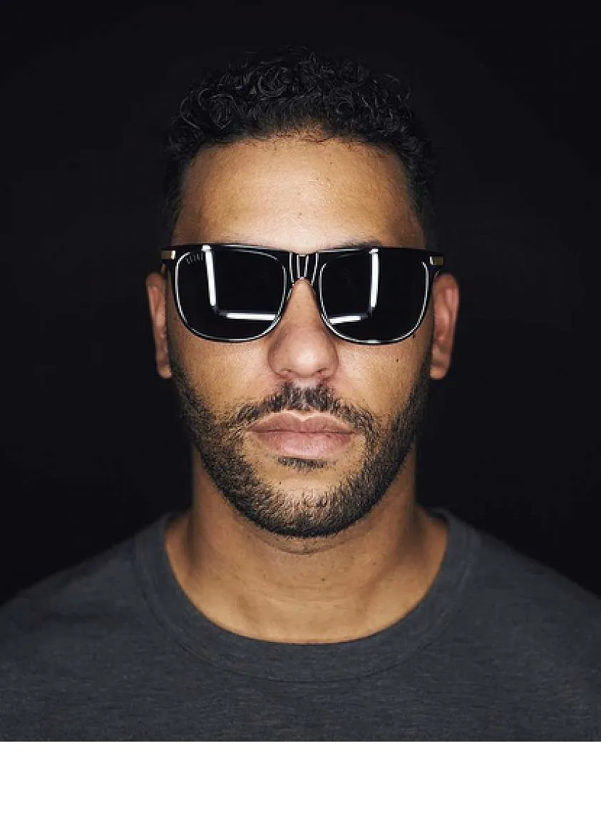 Atlas Black & 24K Gold Sunglasses Pure Polarized