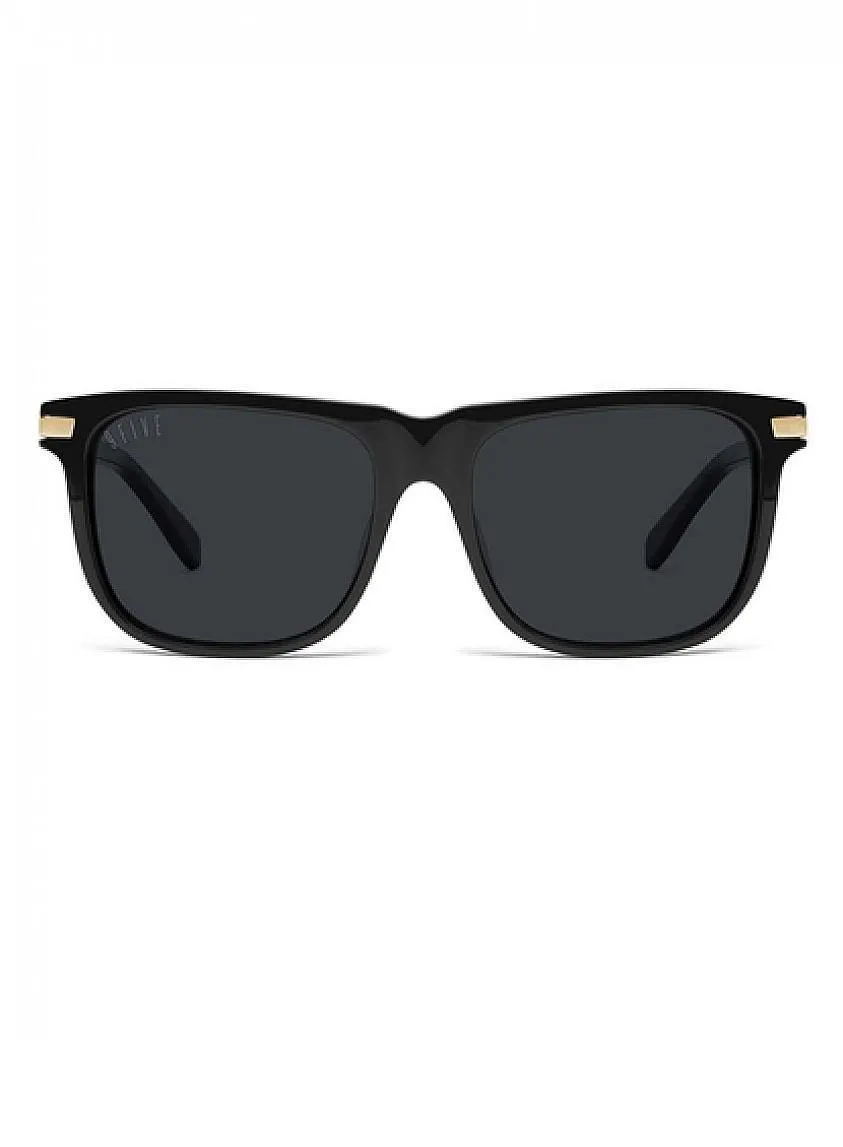 Atlas Black & 24K Gold Sunglasses Pure Polarized