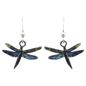 Aurora Dragonfly earrings #N1111 by d'ears