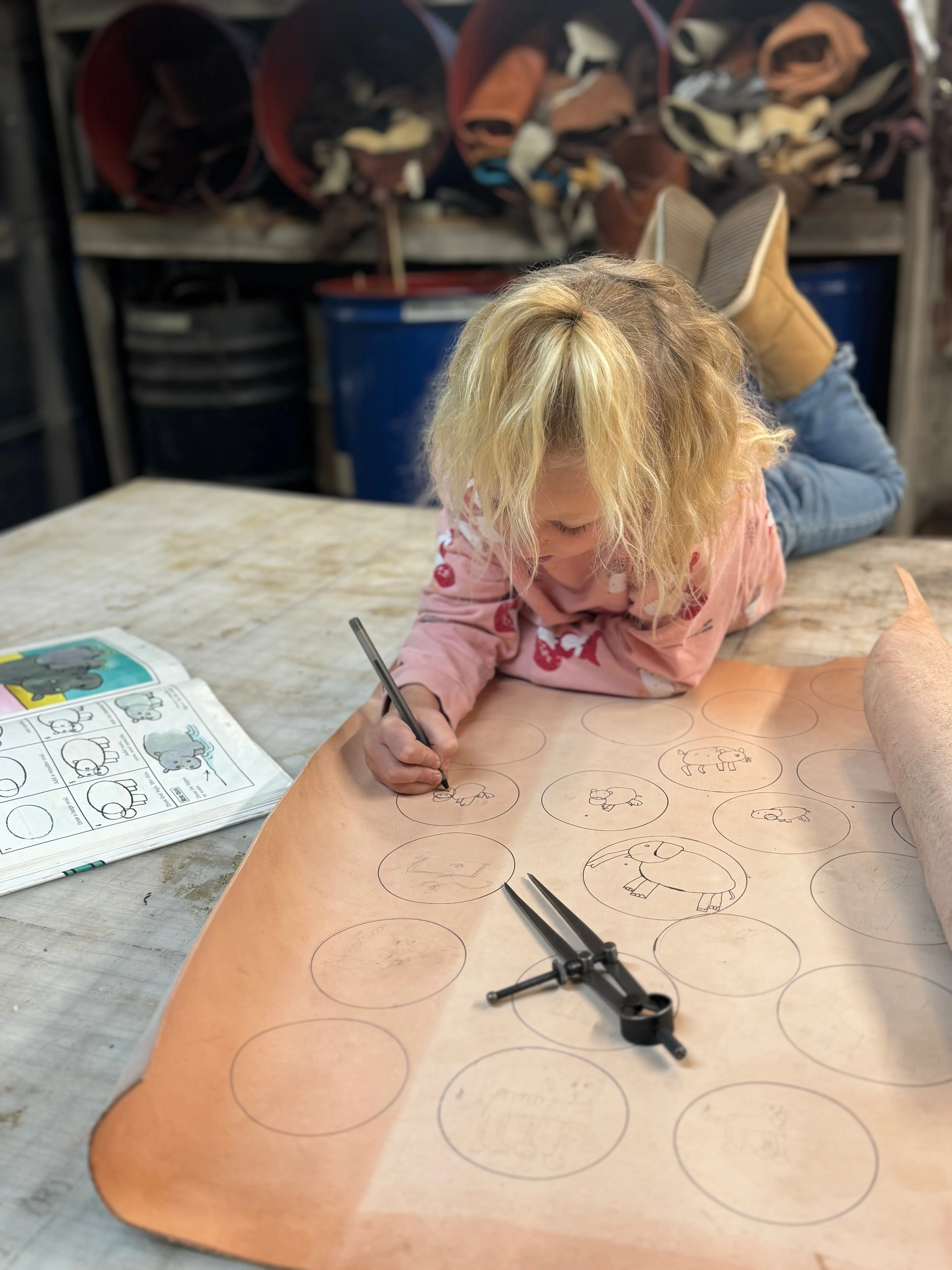 Avery's Leather Animal Ornaments