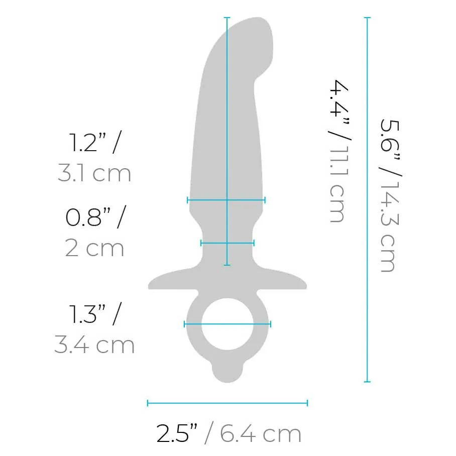 b-Vibe Hither Silicone Prostate Plug