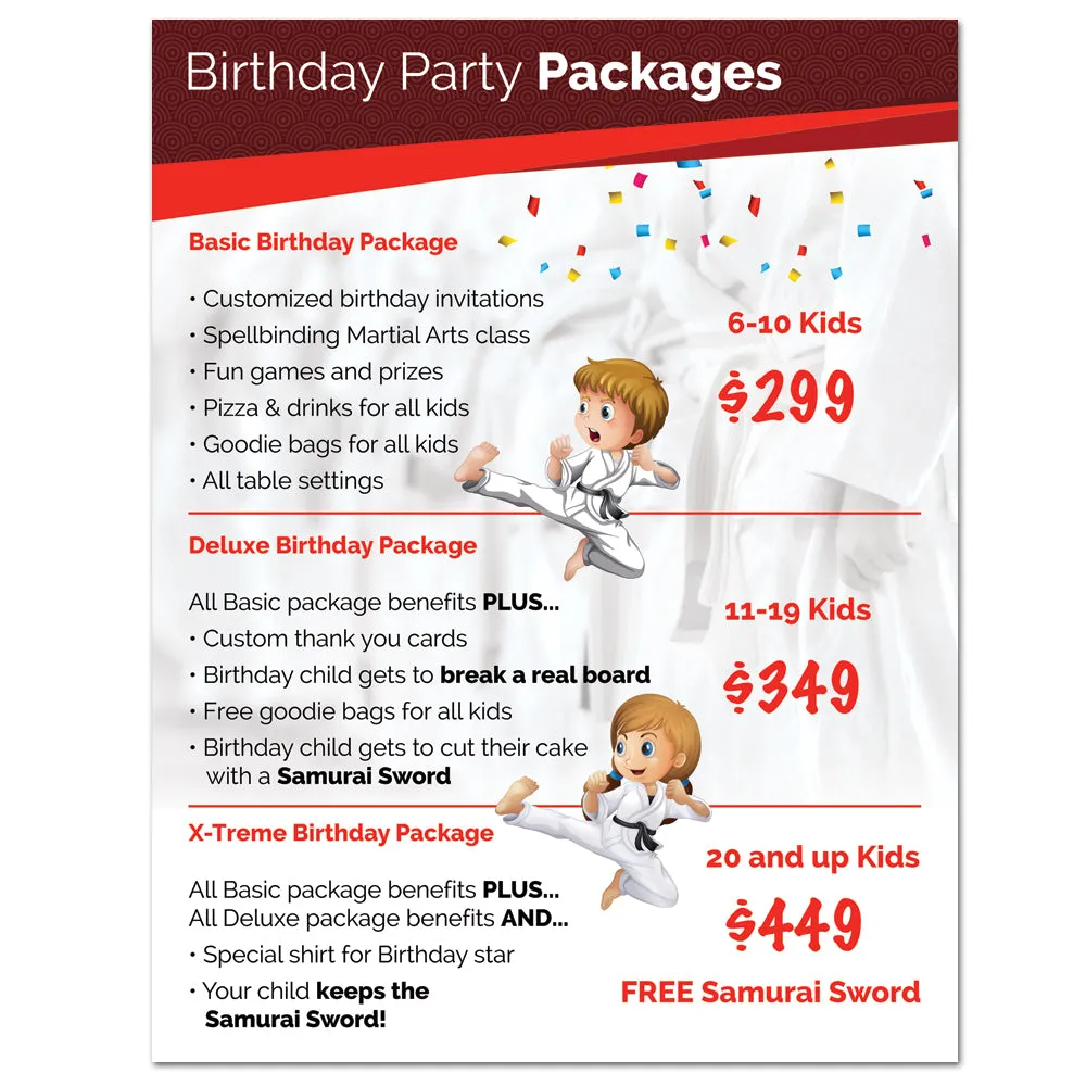 B90Z Glossy Double-Sided Flyers
