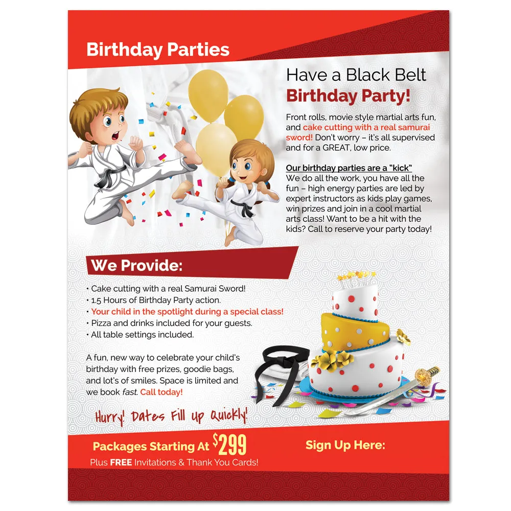 B90Z Glossy Double-Sided Flyers