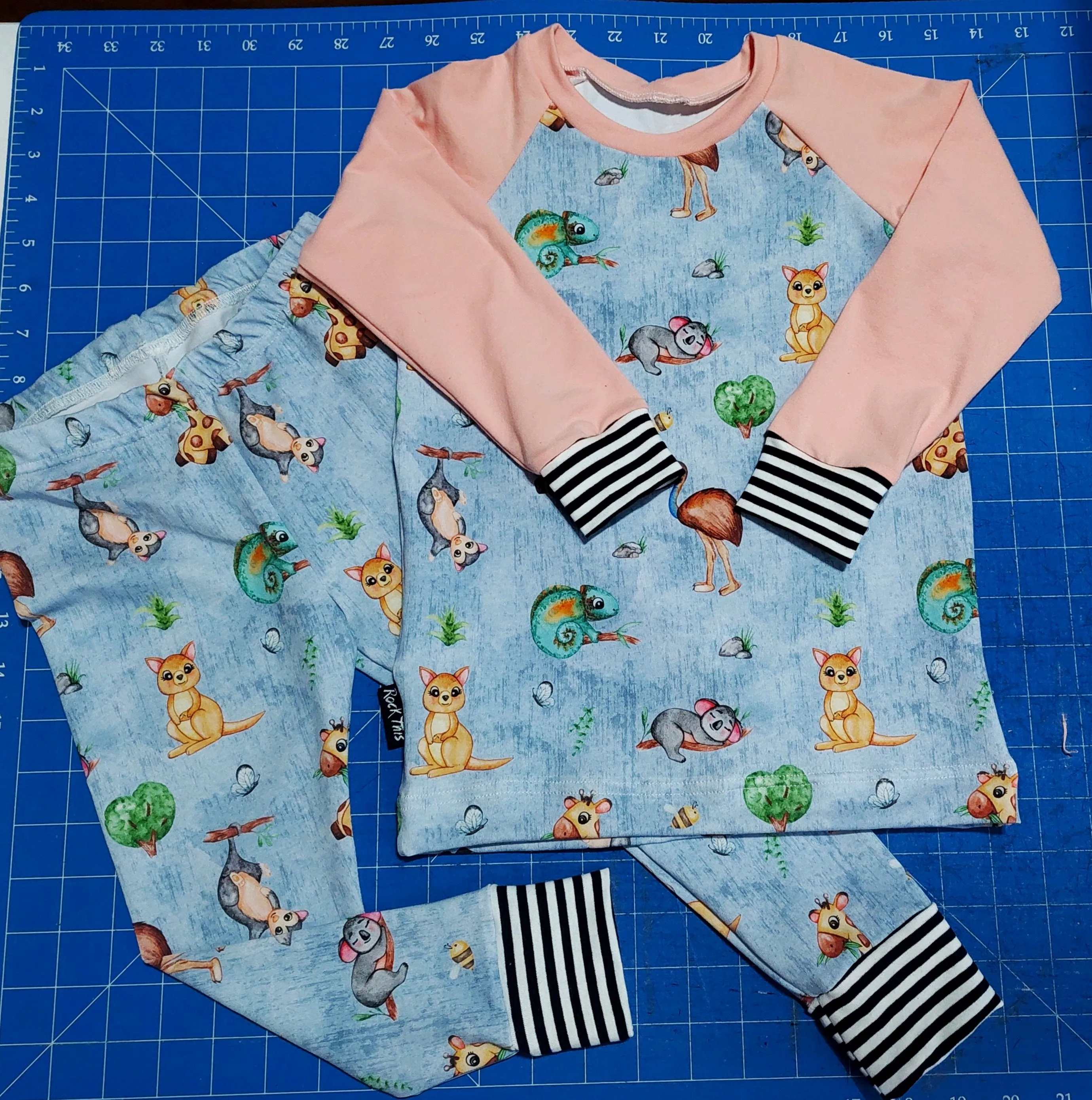 Baby Animals - Cotton Spandex - Exclusive design-230g