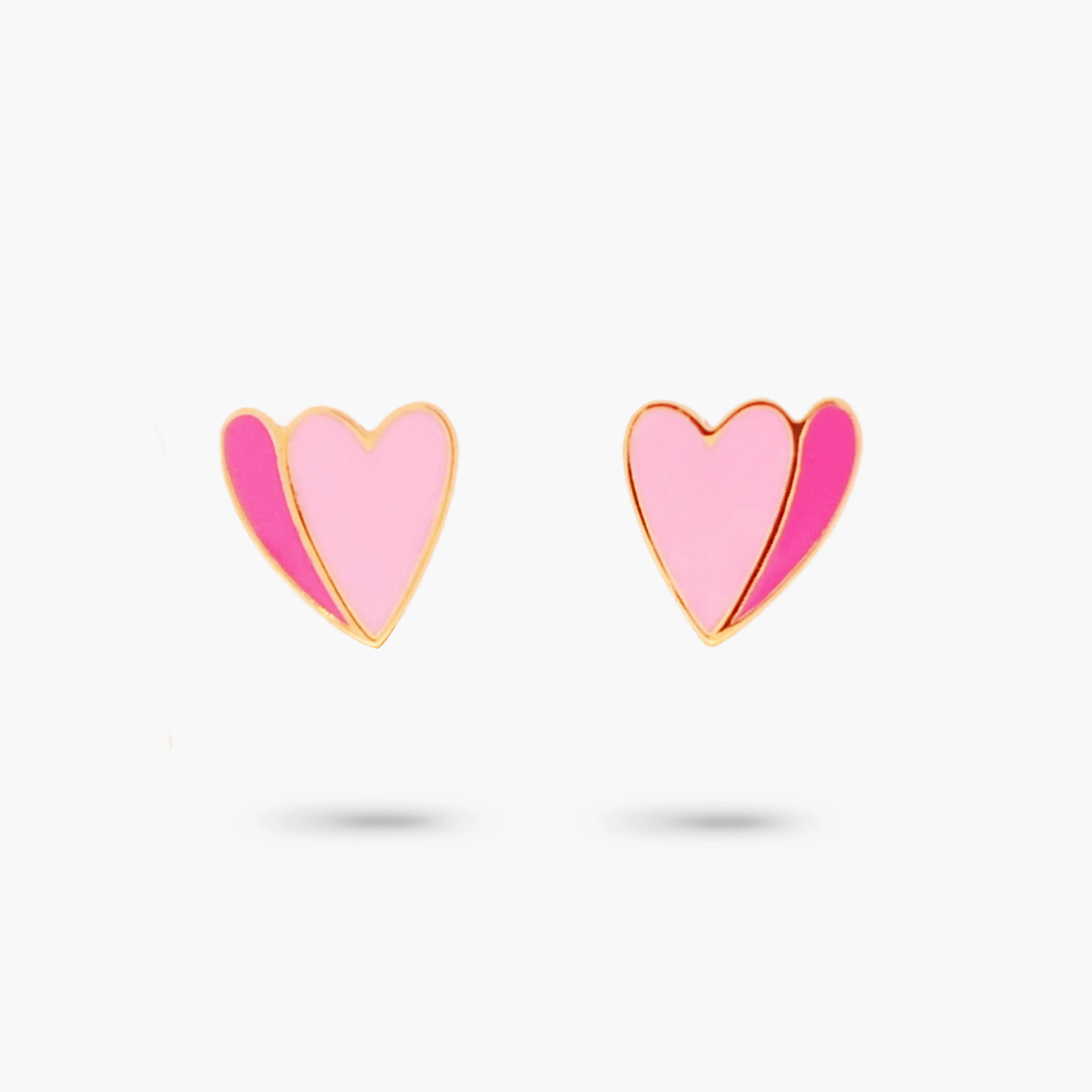 Baby Pink and Hot Pink Tulips Multiway Earring Stud