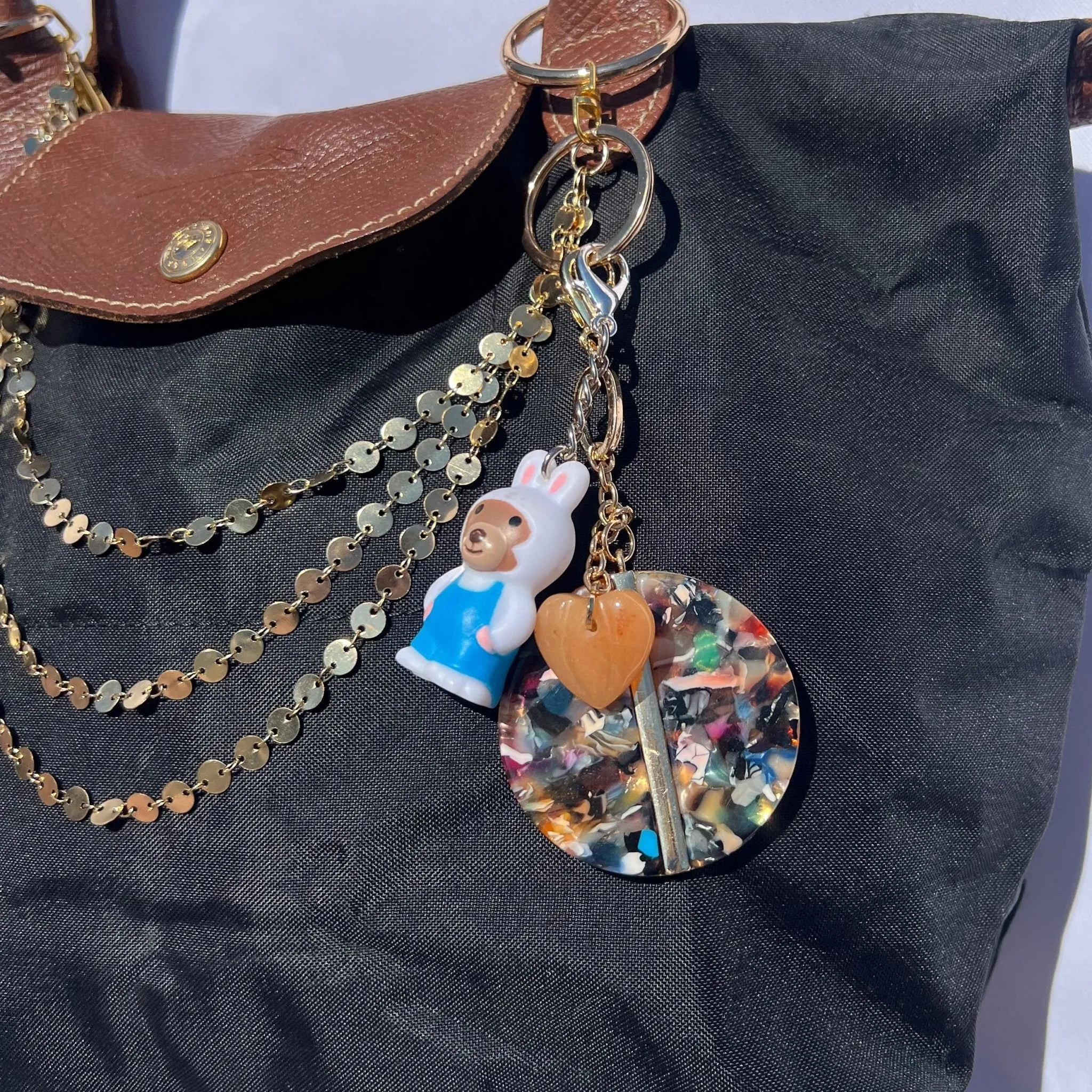 Bag Charms - Business Bunny Set