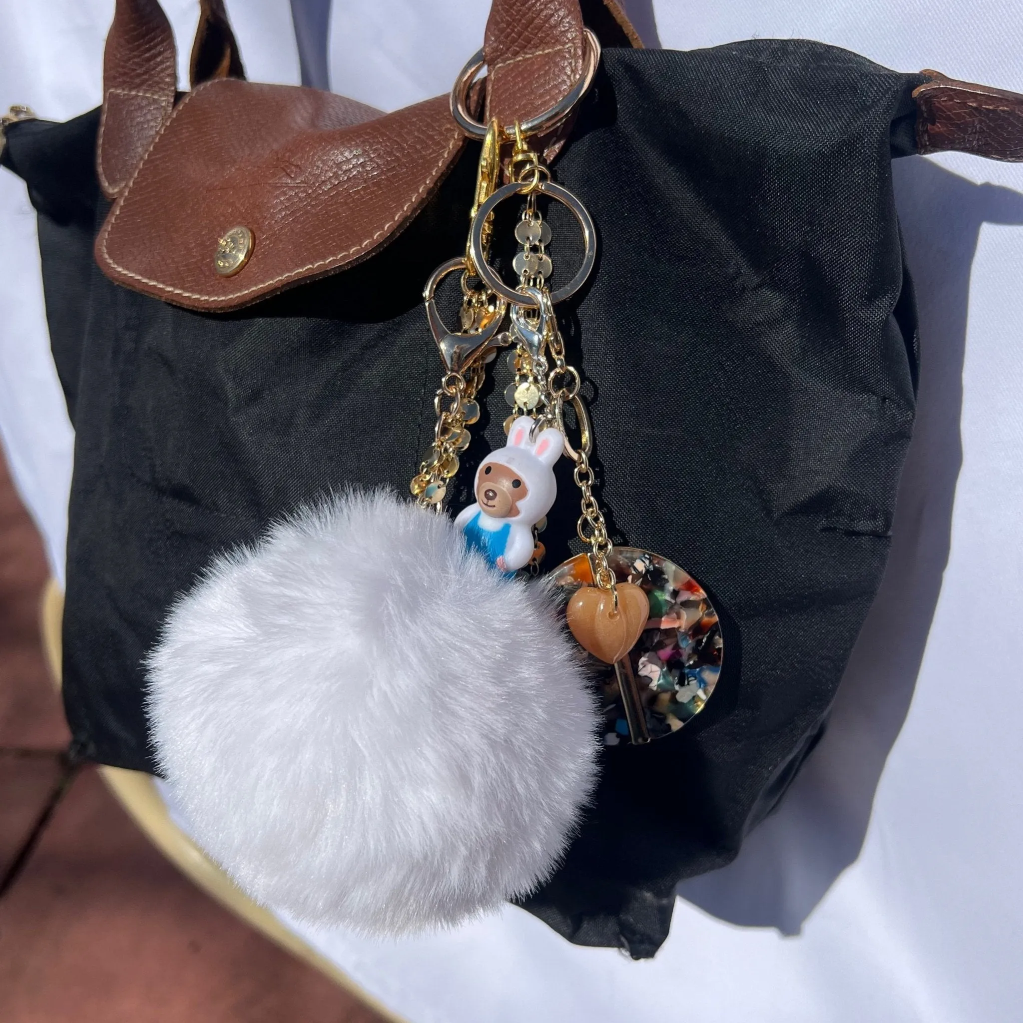 Bag Charms - Business Bunny Set