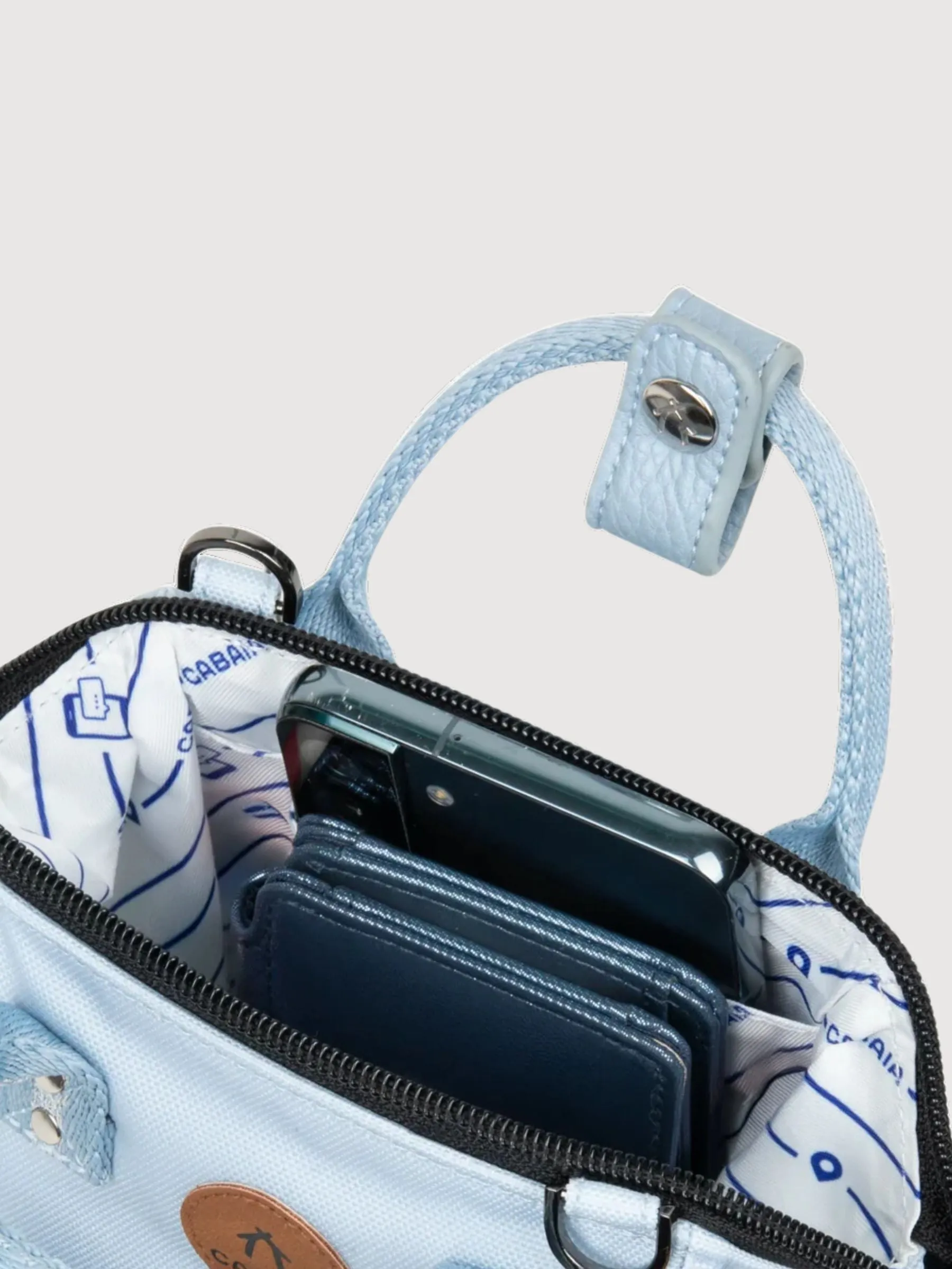 Bag Nano Adventurer Light Blue | Cabaia