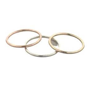 Bague empilable simple