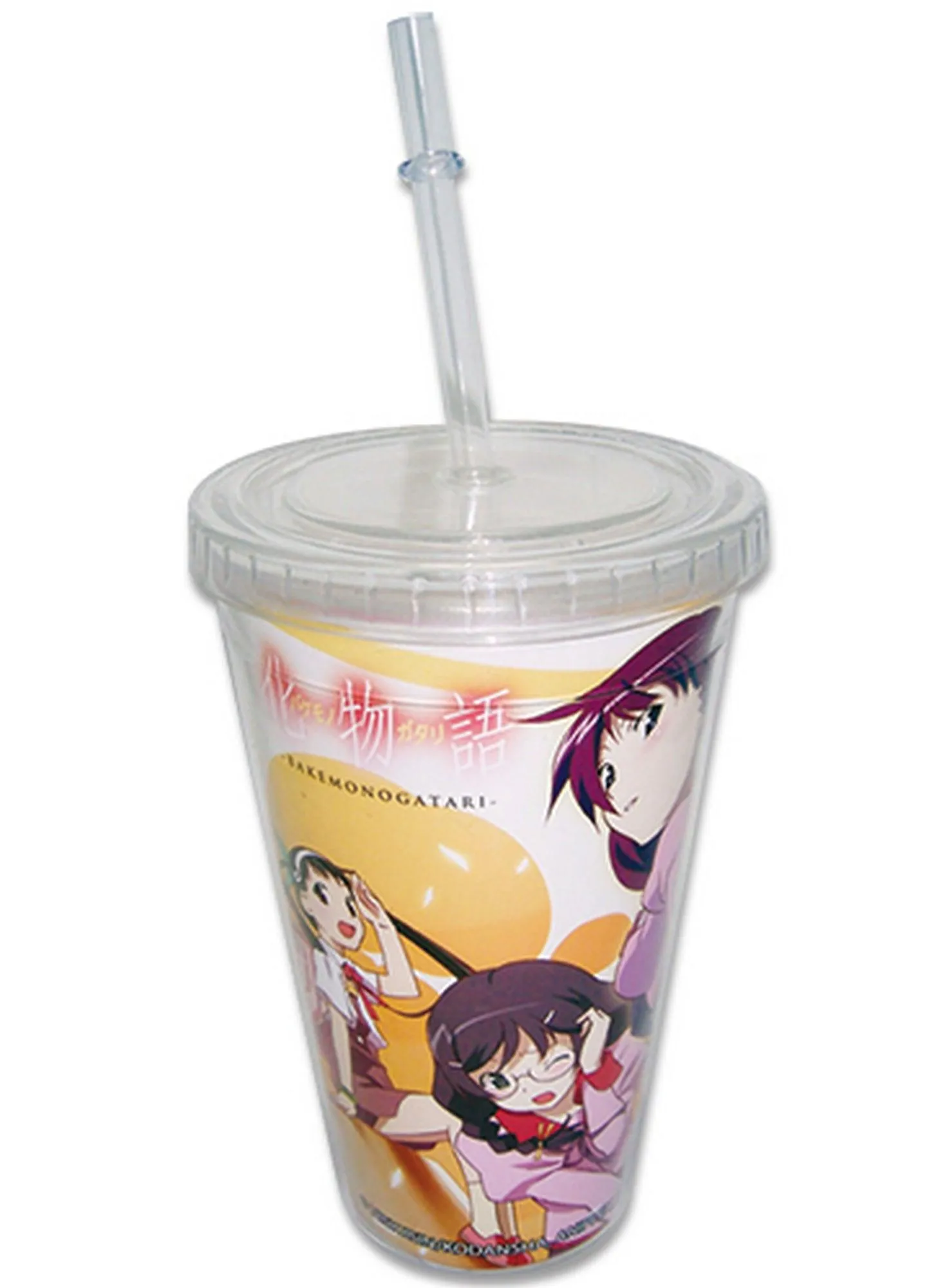 Bakemonogatari Girls Group Tumbler With Lid