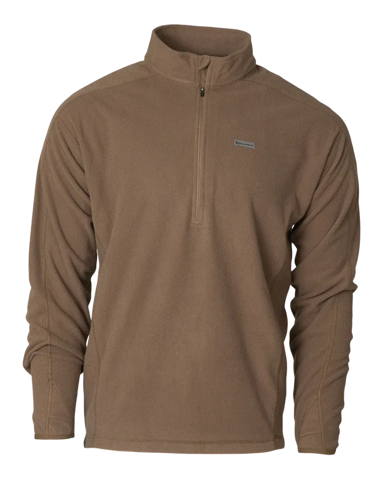 Banded Waffle Fleece 1/4 Zip