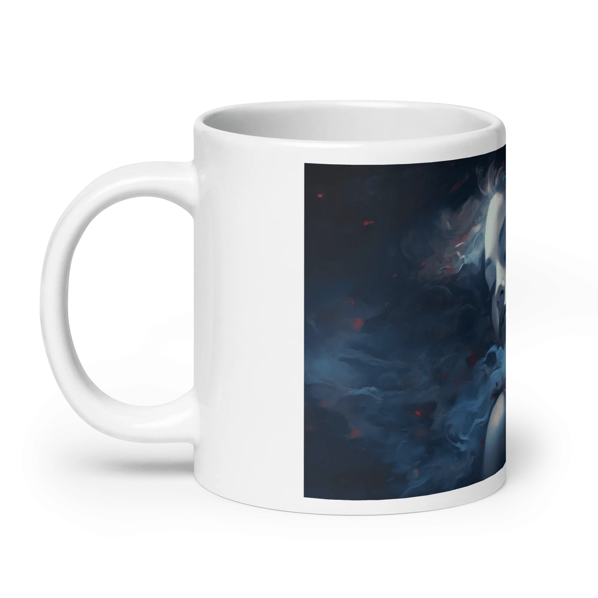 Beauty Sleep White Glossy Mug