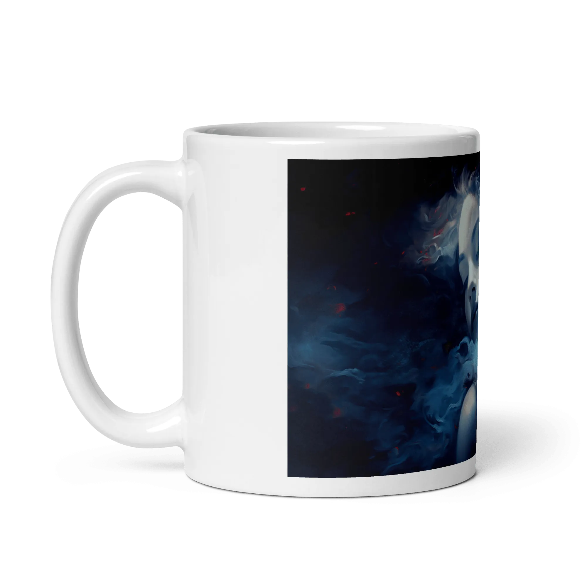 Beauty Sleep White Glossy Mug