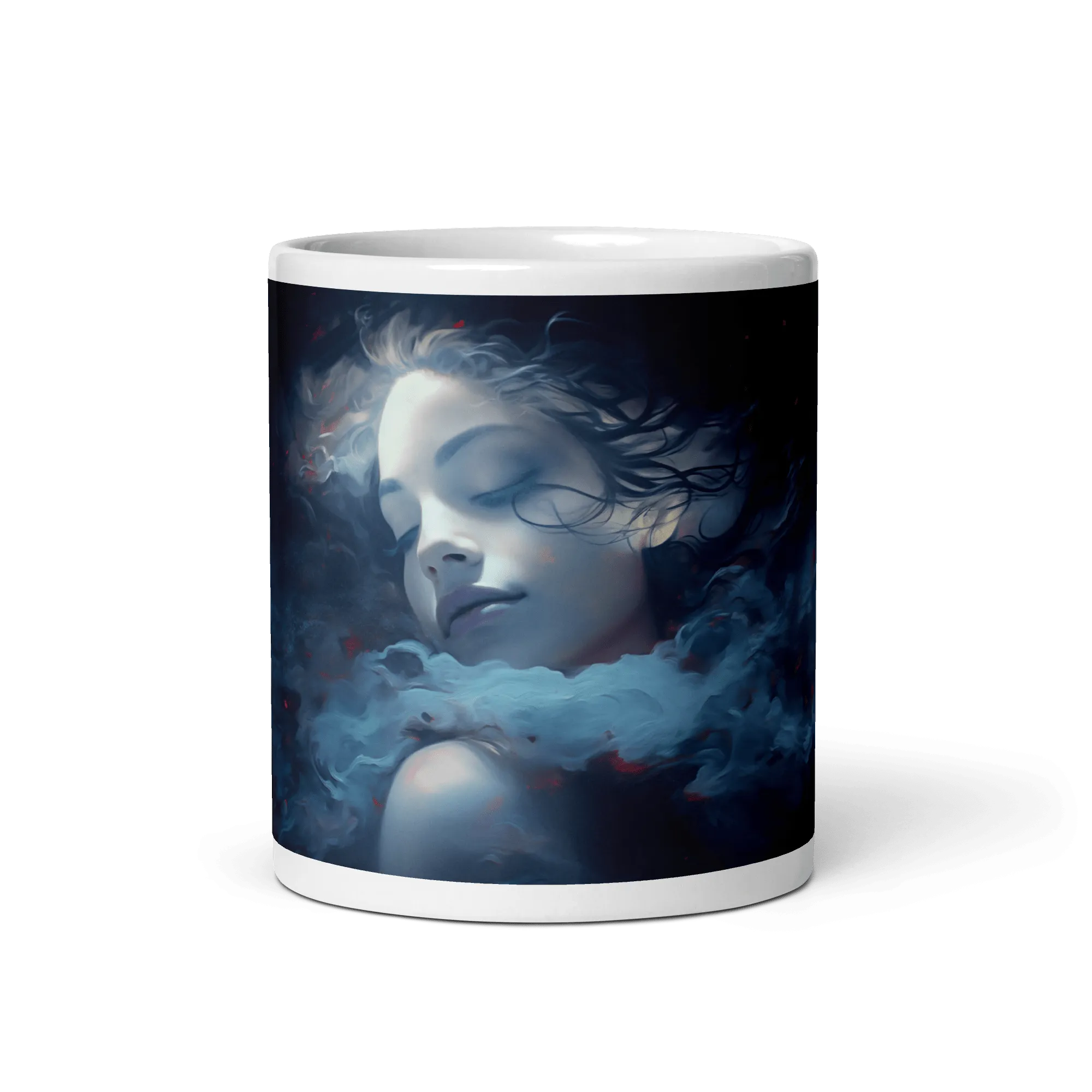 Beauty Sleep White Glossy Mug