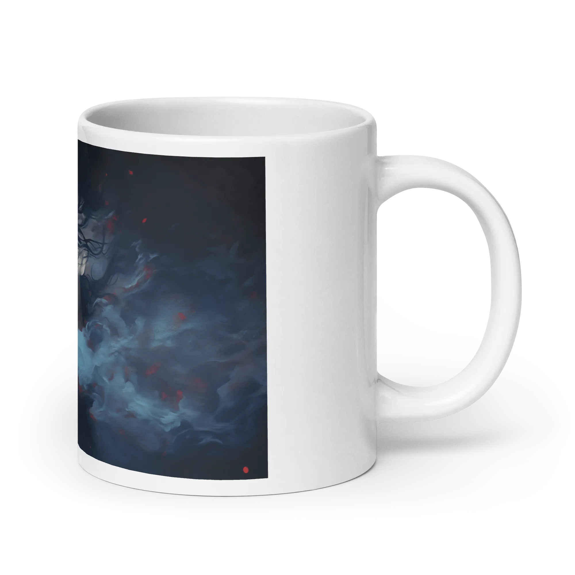 Beauty Sleep White Glossy Mug