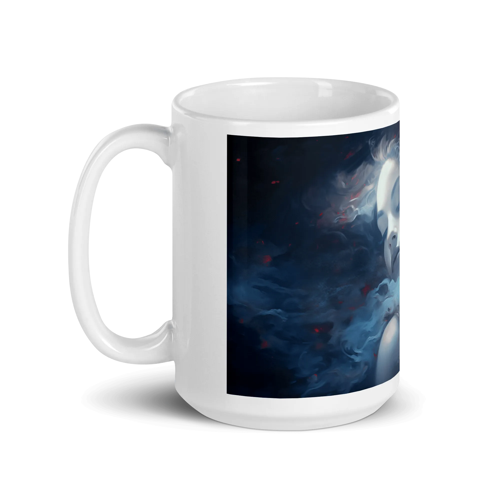 Beauty Sleep White Glossy Mug