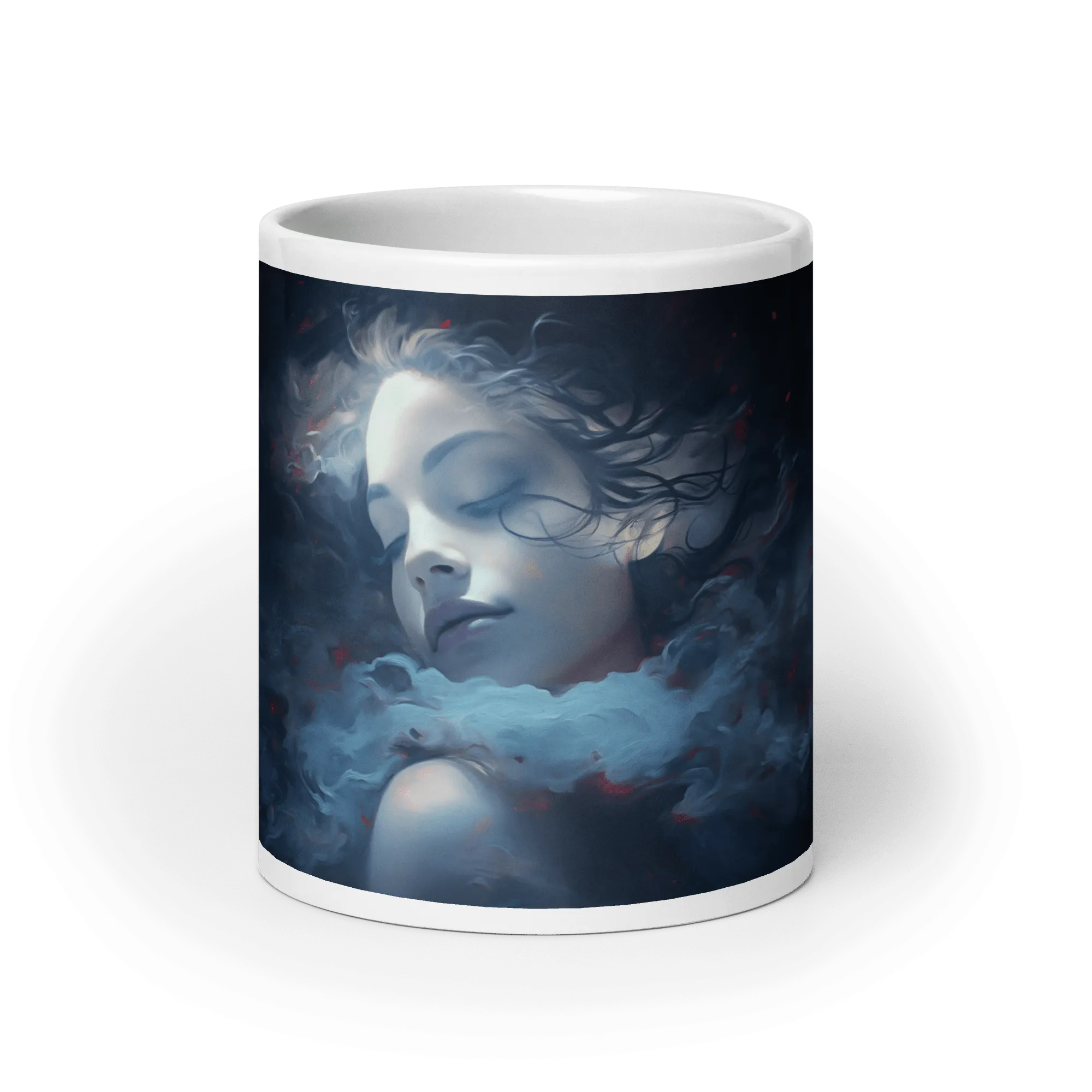 Beauty Sleep White Glossy Mug