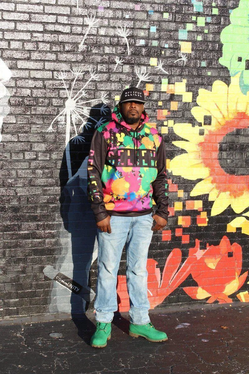 Believe Colorful Unisex Hoodie