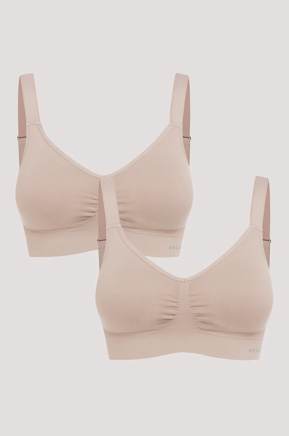 Bella Travel Ultimate Adjustable Bra 2pk