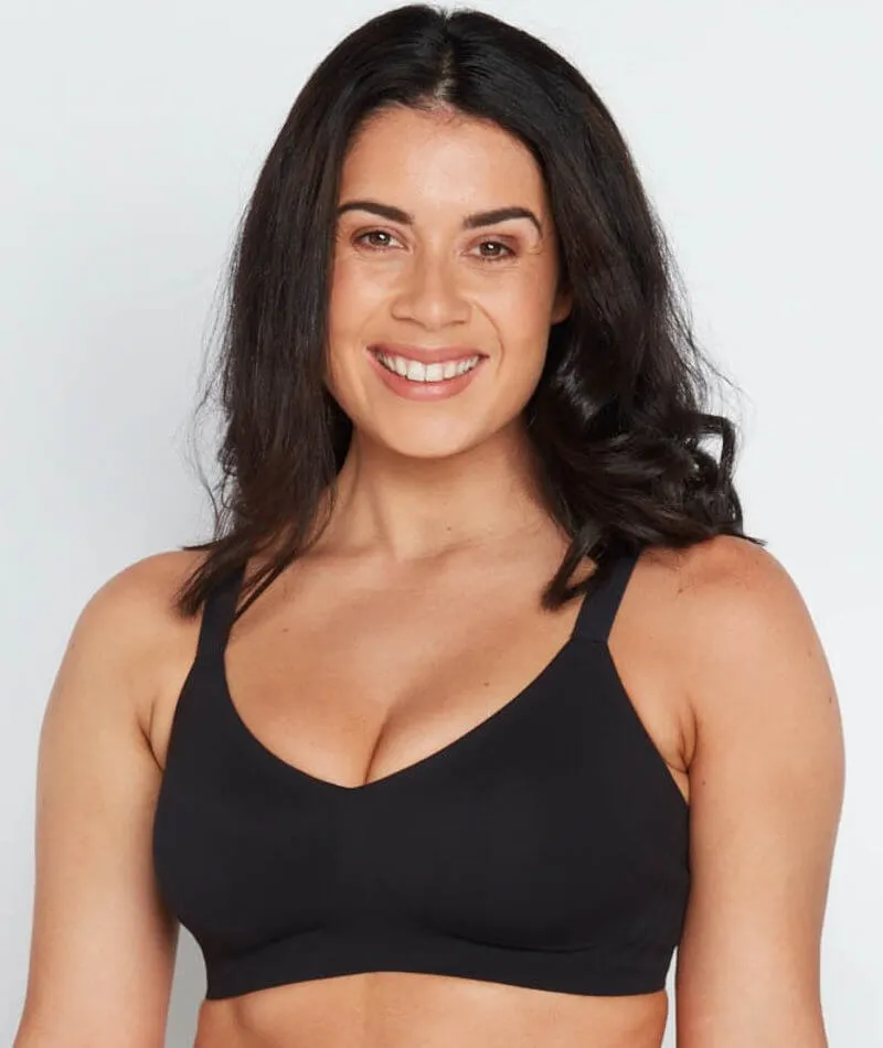 Bendon Comfit Collection Wire-free Bra - Black