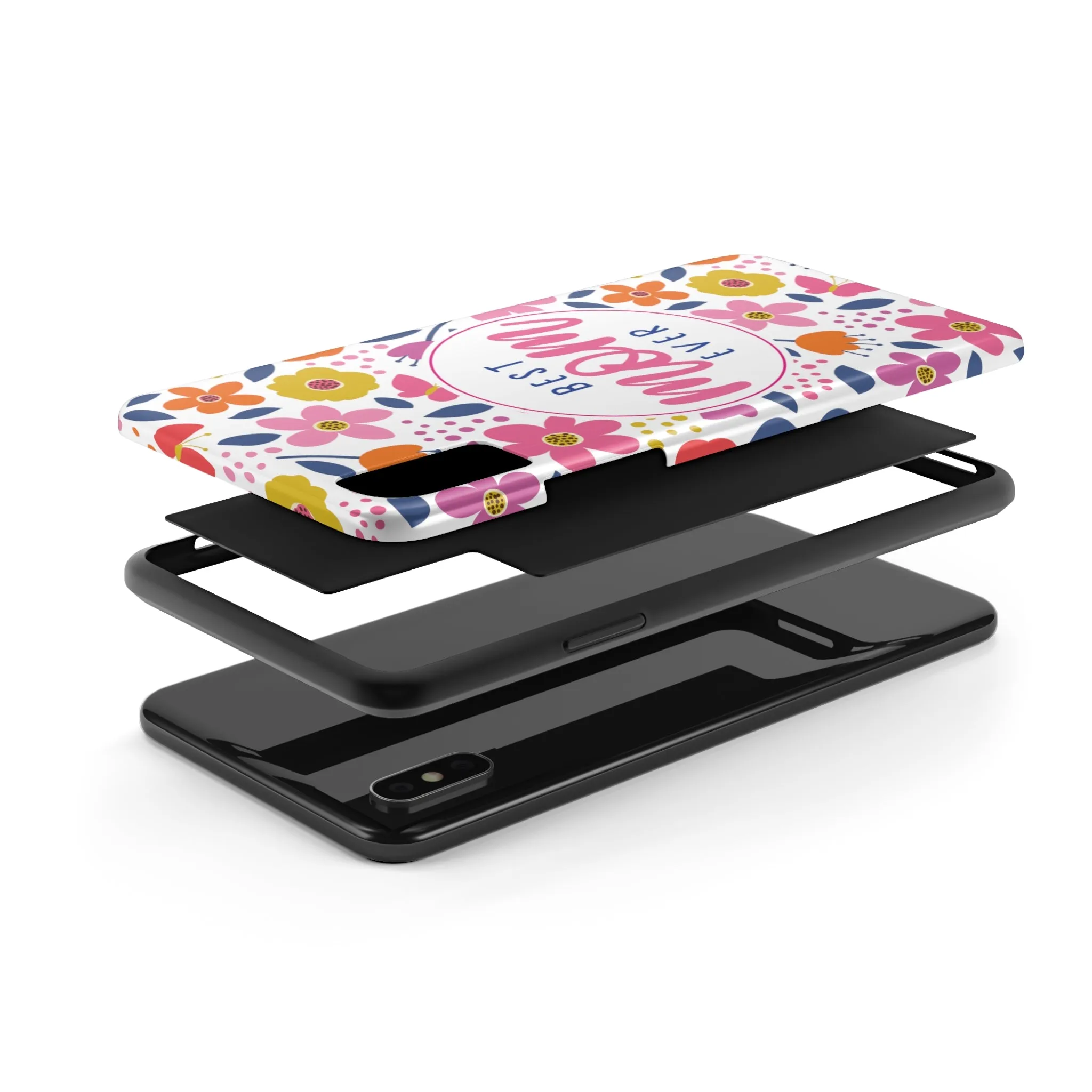 Best Mom Ever Floral Tough iPhone Cases, Case-Mate, Mothers Day Gift
