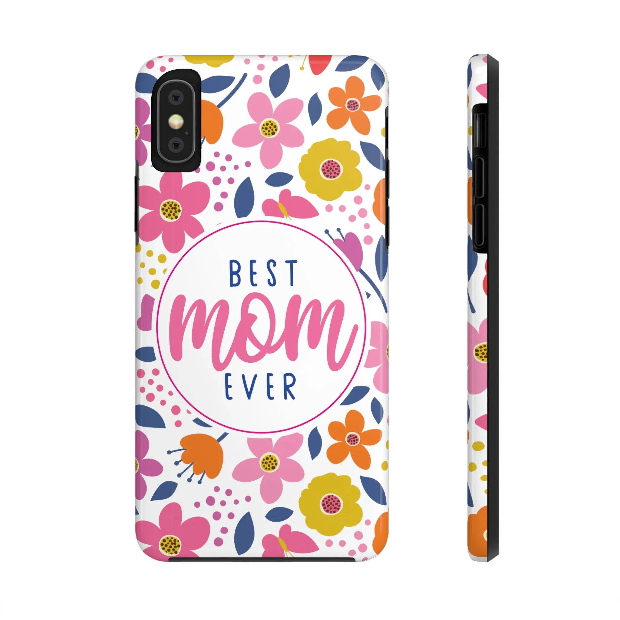 Best Mom Ever Floral Tough iPhone Cases, Case-Mate, Mothers Day Gift
