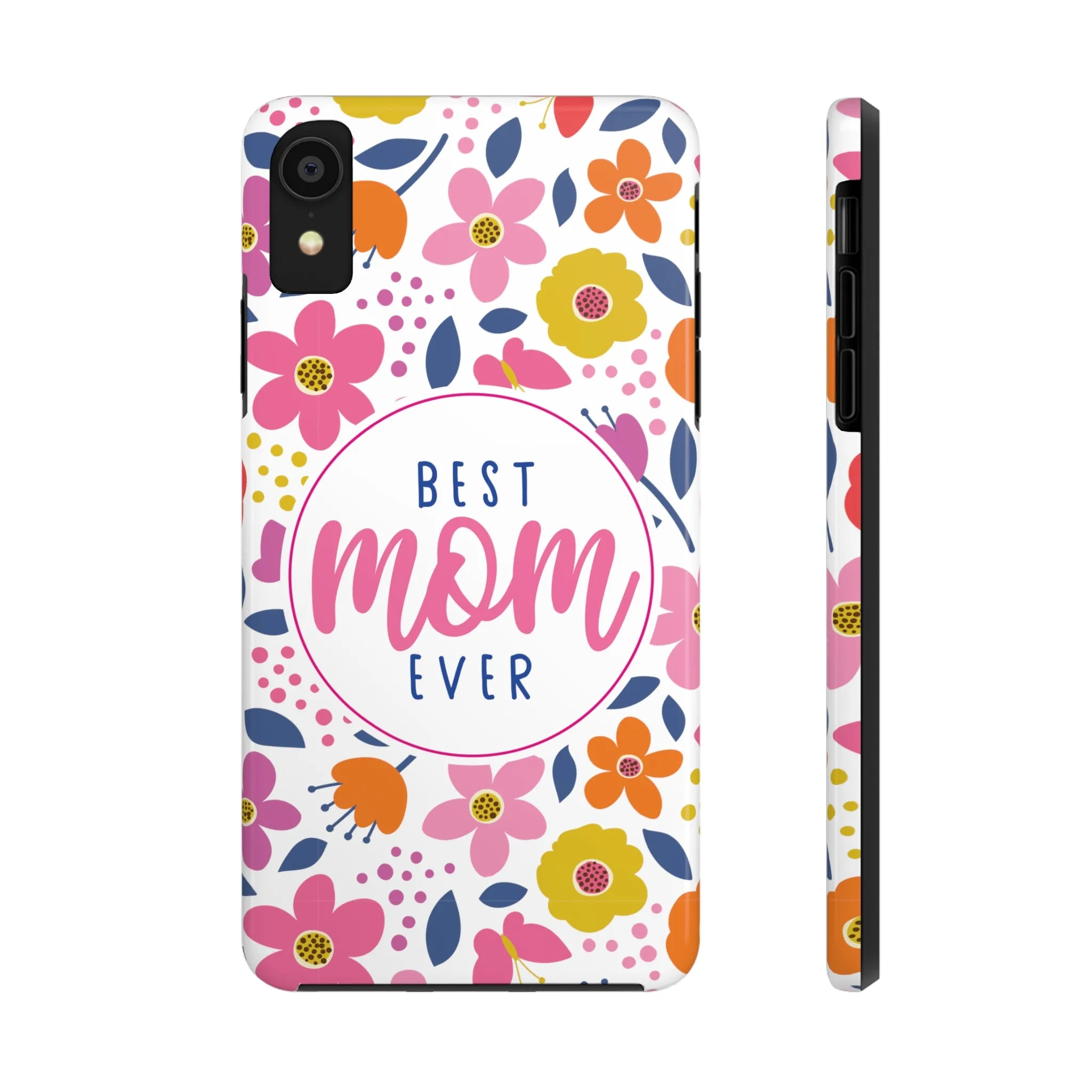 Best Mom Ever Floral Tough iPhone Cases, Case-Mate, Mothers Day Gift