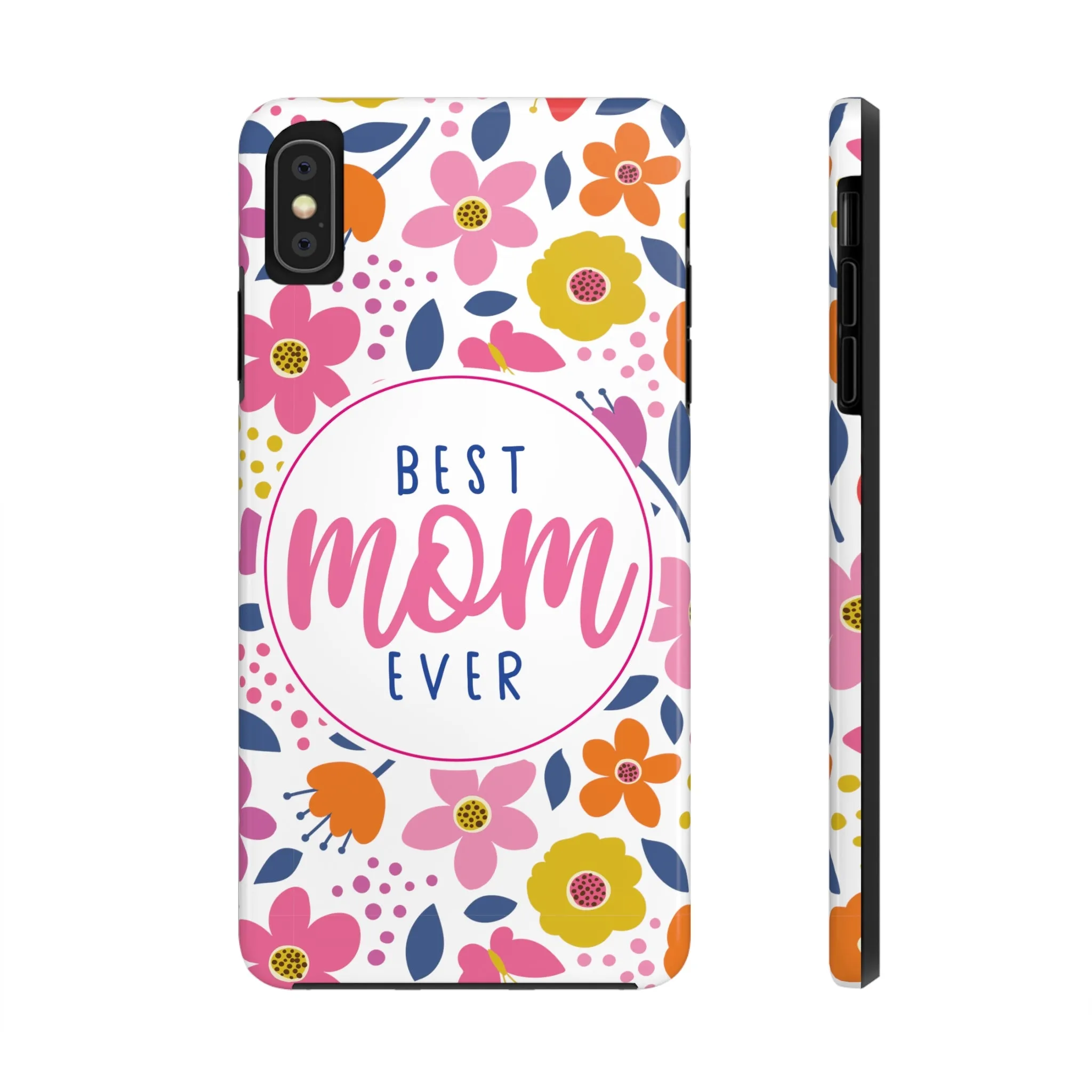 Best Mom Ever Floral Tough iPhone Cases, Case-Mate, Mothers Day Gift