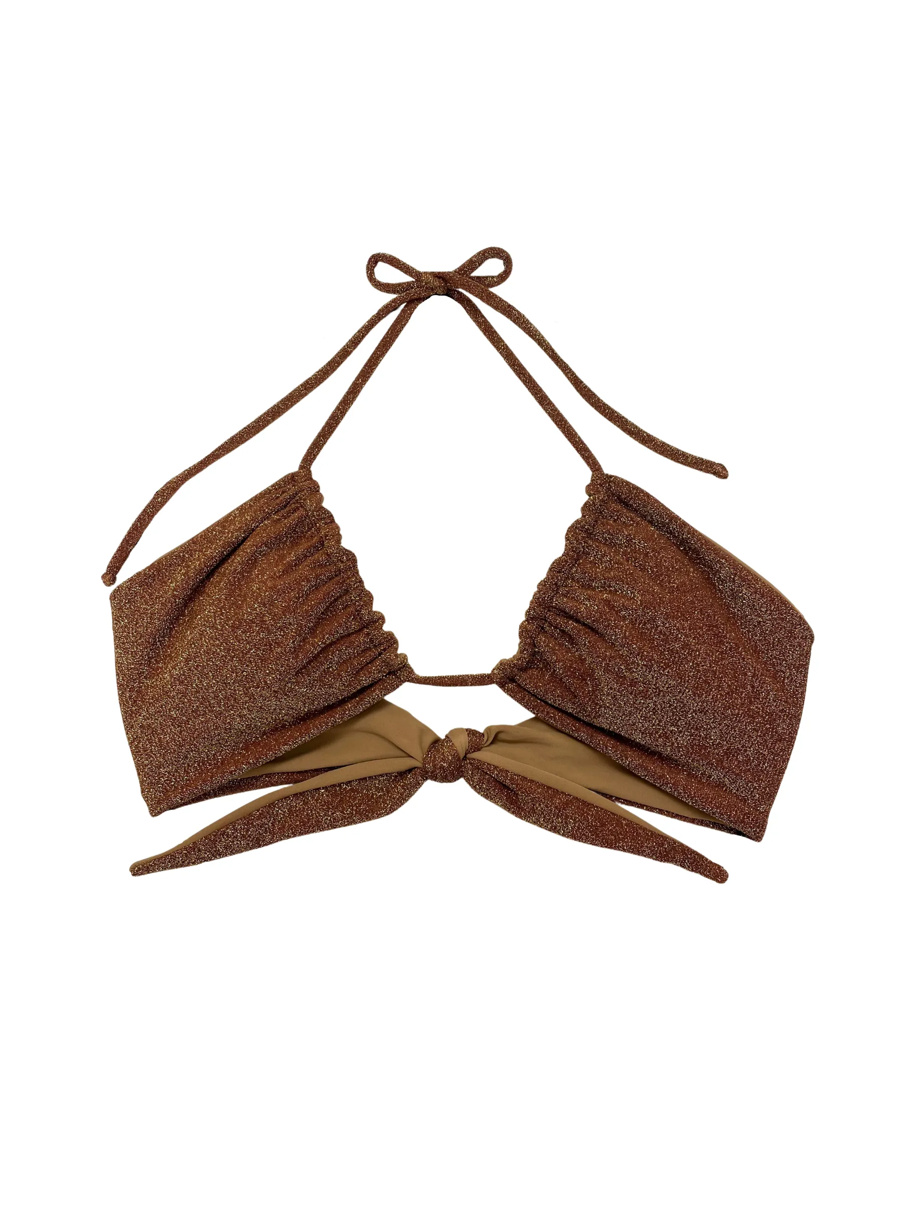 Bianca Bikini Top in Drift Shimmer