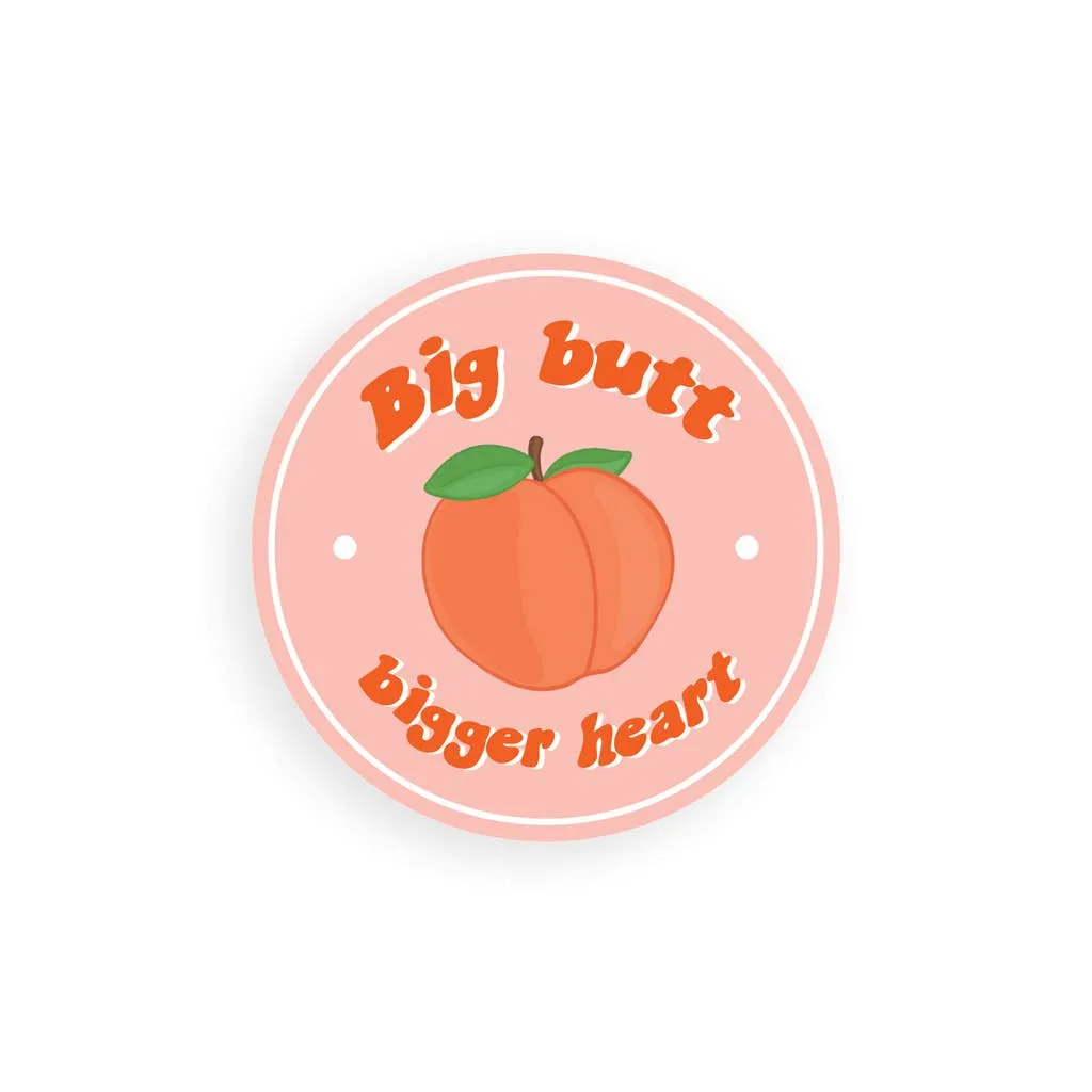 Big butt sticker