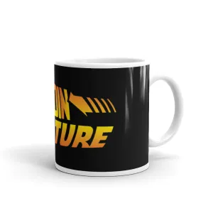 Bitcoin To The Future glossy mug
