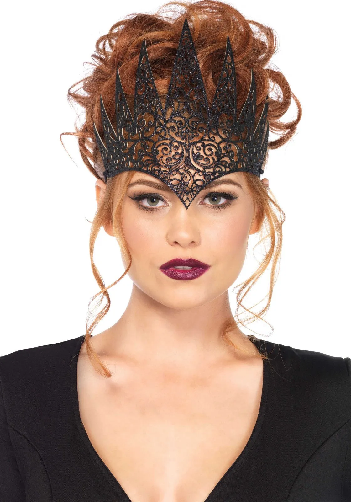 Black Die Cut Royal Crown