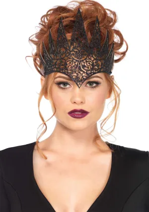 Black Die Cut Royal Crown