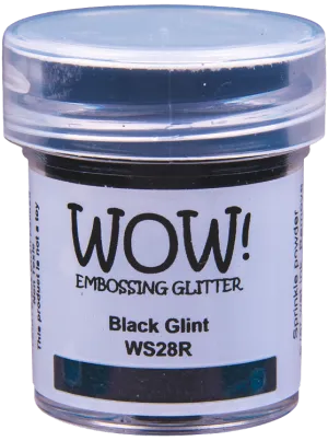 Black Glint Wow Embossing Glitter