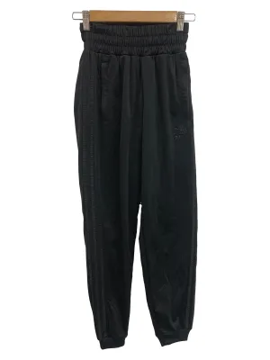 Black Glossy Logo Sweatpants