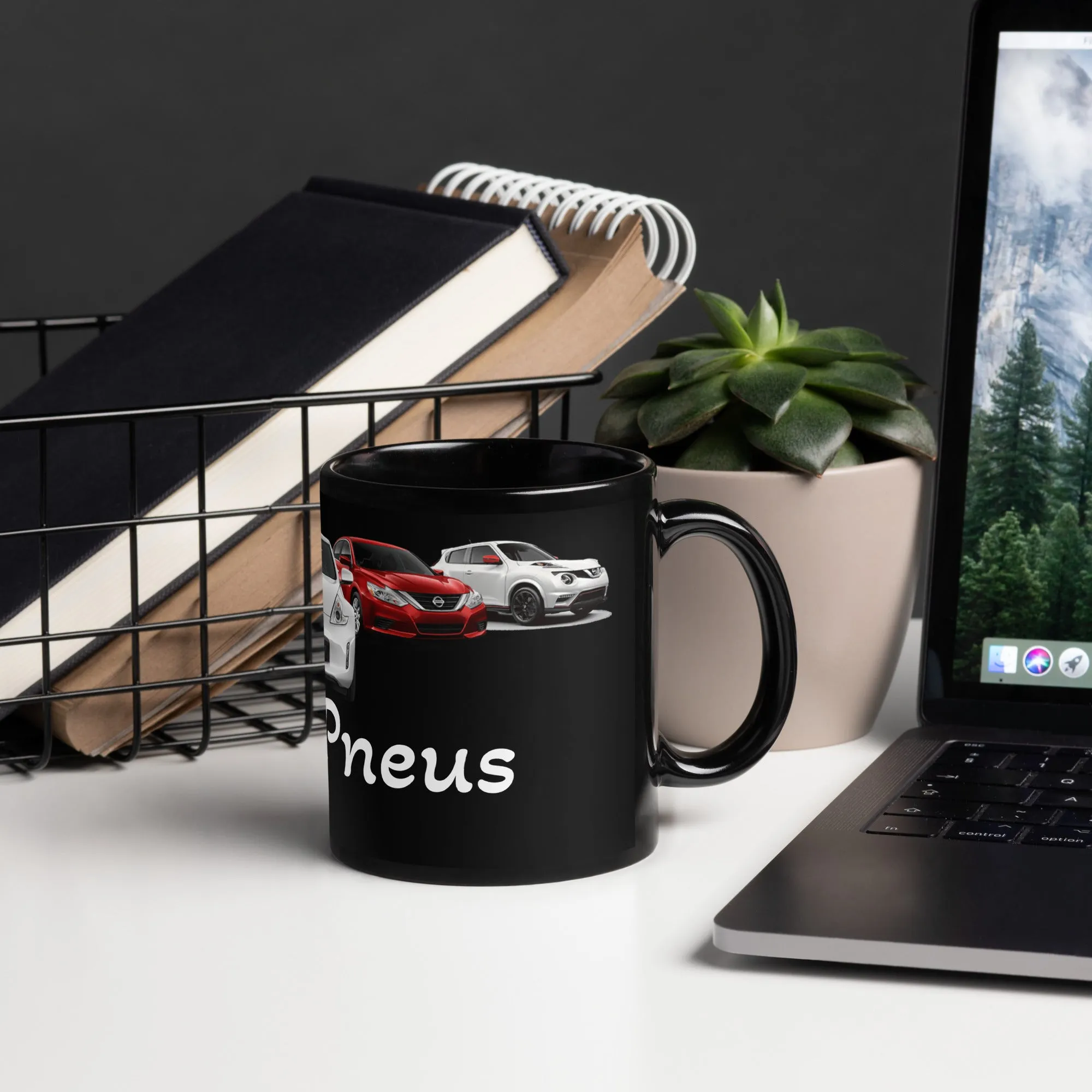 Black Glossy Mug